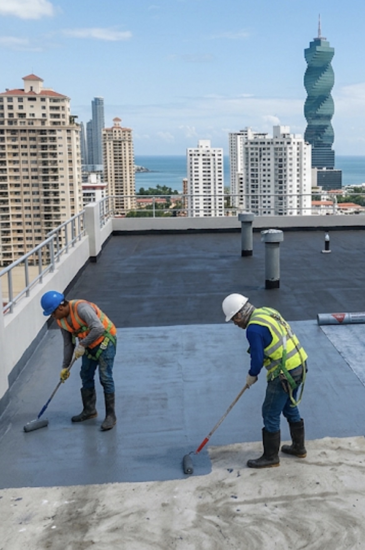 Impermeabilización de azotea en edificio de Panamá — FSG